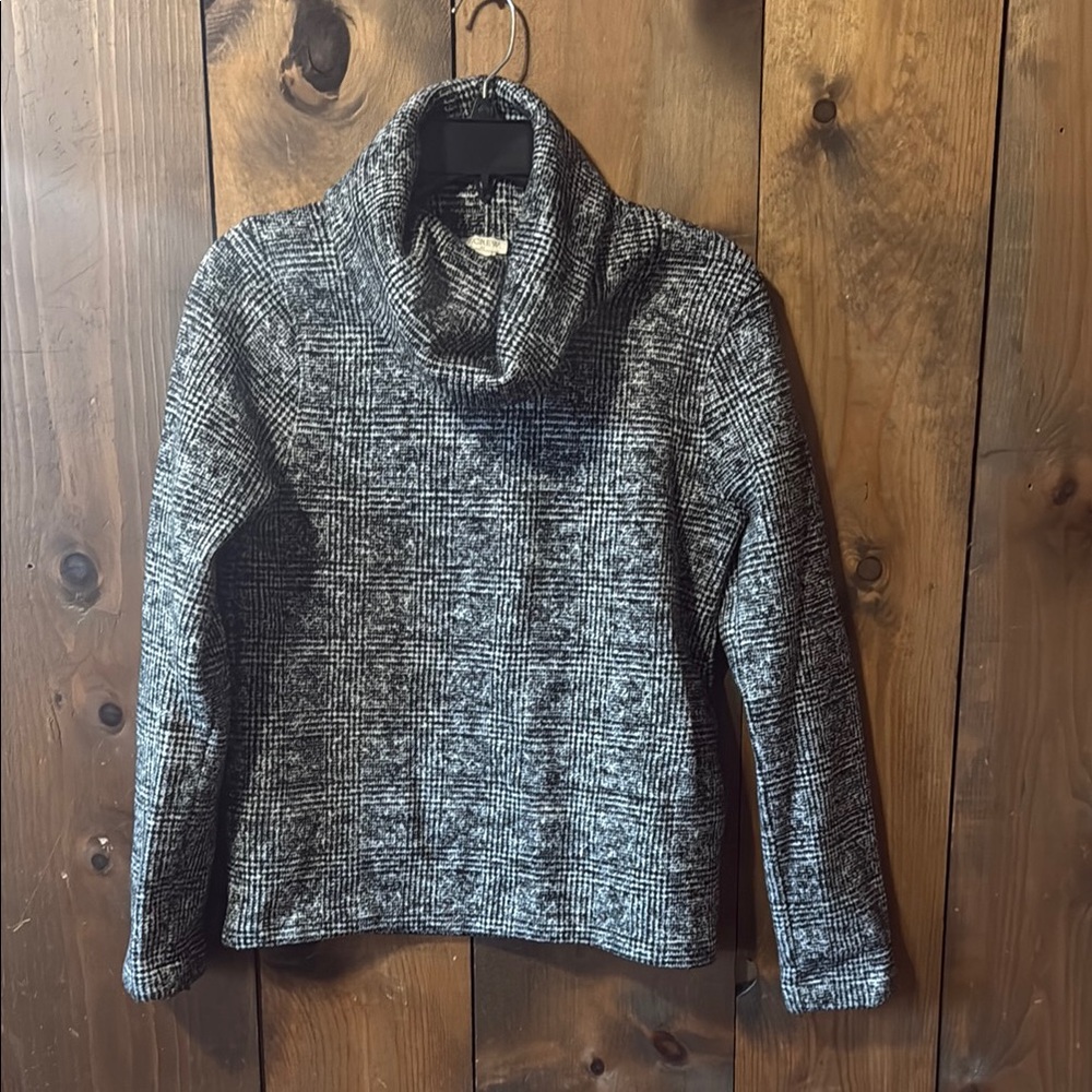 Thick Cowl Neck Sweater